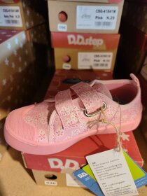 D.D.STEP CSG dievčenské plátenky Pink Kvietky - 6