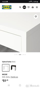 Ikea stôl Micke - 6