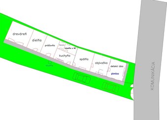 stavebný pozemk v intraviláne obce so starším rod. domom - 6