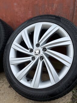 Zimná sada 5x112 r18 skoda Perseus - 6