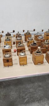 Staré vintage mlynčeky na kavu - 6