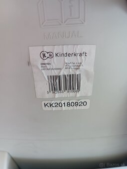 Predám použitú autosedačku KinderKraft ONETO3 - 6