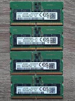 MICRON 16GB DDR5 a Samsung 8GB DDR5 SoDimm - Nové - 6