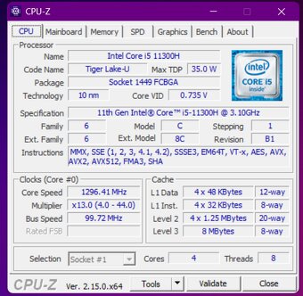 Predám herný notebook ASUS TUF Dash F15 (FX516PM)rtx 3060/i5 - 6