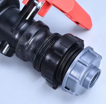 redukcia na IBC ventil na jemný závit 62mm/60x6 hrubý - 6