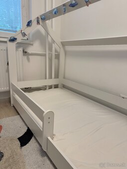 Nábytok na predaj Gauč, detská postielka, skrinka - 6