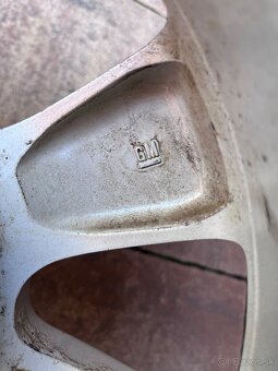 Orig. Hliníkové disky Opel R15 5x110 - 6