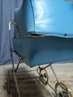 Detský retro kočík kočiar pre bábiky - 6