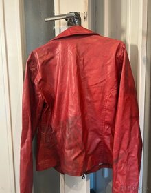 Červená vintage bunda - 6