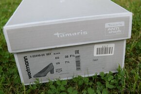 Dámske kožené lodičky TAMARIS, veľkosť 39 - nové - 6