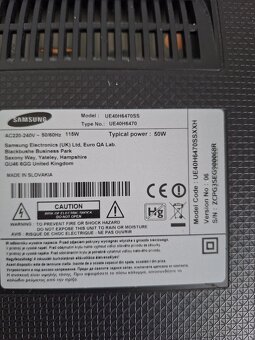 Predam smart TV Samsung UE40H6470SS - 6