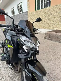 Vyžšie plexi na Kawasaki Z900 - 6