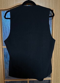 Pánsky oblek - oblek, 2x nohavice, 1x vestička - 6