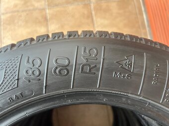 185/60 R15 zimné pneumatiky – kompletná sada - 6