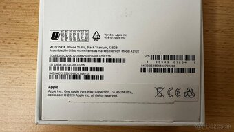 iPhone 15 pro 128GB black - 6