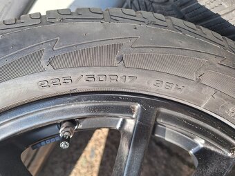 Predám kompletné kolesá pre BMW 5X112R17 ET30 - 6