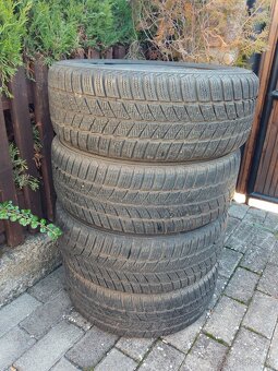 Predám disky zo zimnymi gumami Barum 185 60R14Polaris 185 - 6