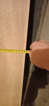 Predam vesiakovu stenu so zrkadlom a skrinkou dub Sonoma - 6