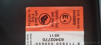 Izofix+vajíčko+autosedačka+kočík dvojkombinacia - 6