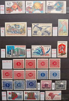 Známky ČESKOSLOVENSKO – 1 - 6