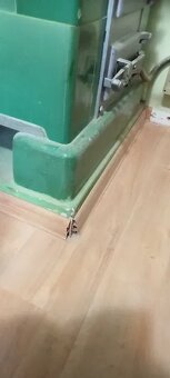 Kachlova pec, kachle, zelena, dobry stav - 6