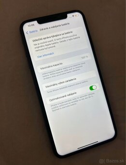 iPhone XS Max 64GB - 100% batéria - 6