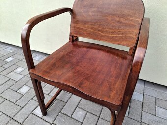 Unikátní celodřevěné křeslo TATRA po renovaci - 6