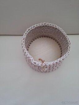 Hackovany kosik handmade - 6