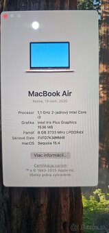 Apple MacBook Air 13 2020 A2179 8/256Gb - 6