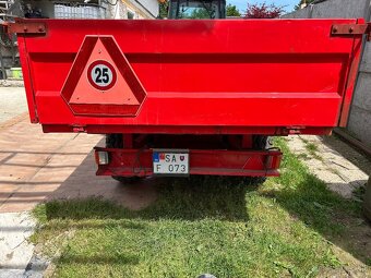 Sklápacia vlečka za malotraktor/traktor - 6
