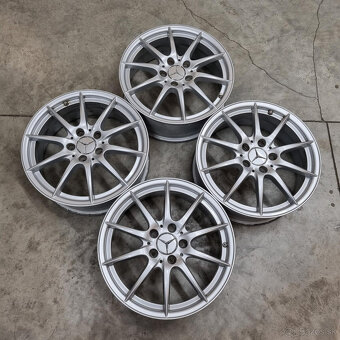 Hliníkové Mercedes disky 5x112 R17 6,5J ET49 - 6