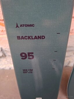 Nový skialp set  lyže Atomic BackLand  95 + FRITSCHI Tectron - 6