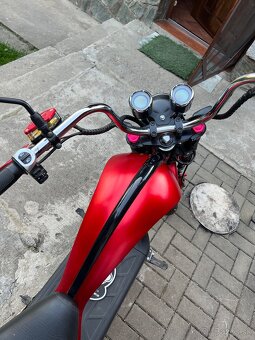 Elektrický Chopper 75km/h 2000W (dojazd 150km) 2-sedačková - 6