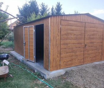 Plechová Garáž 3x5 - doprava montáž grátis po Slovensku - 6