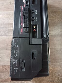Sharp WQ 352H bk radiomagnetofon retro 2 kazeťák - 6