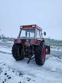 Kolesovy traktor Zetor 8045 Crystal 1981 celny nakladac lyzi - 6