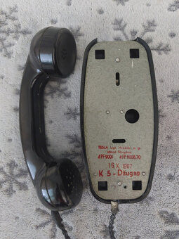Retro telefony nastenne vratnik TESLA - 6