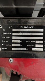 Elektrický ručný vysokozdvižný vozík - 6