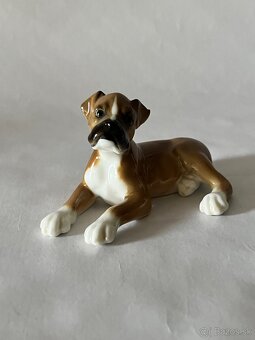 Porcelanove psy Hutschenreuther boxer - 6