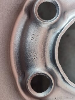 Plechovy disk 5x100 R14 6Jx14 H2 ET43 - 6
