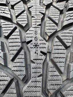 Predám hliníkové disky DEZENT R18 + zimné pneumatiky - 6