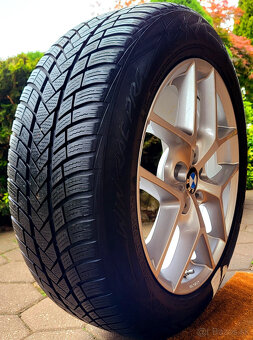 alu R17 5x112, senzory, zimné pneu, BMW X1, X2 - 6
