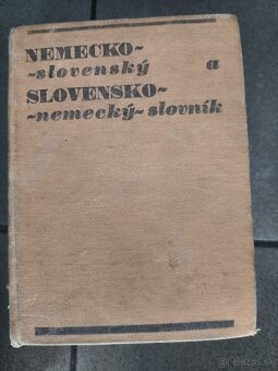 Slovník - anglický, nemecký a taliansky - 6