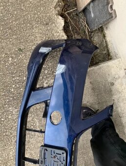 predni naraznik skoda fabia 2 II roomster modry - 6