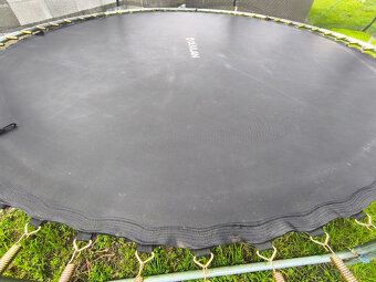 Trampolína DUVLAN 305 cm a ochranná sieť + schodíky - 6