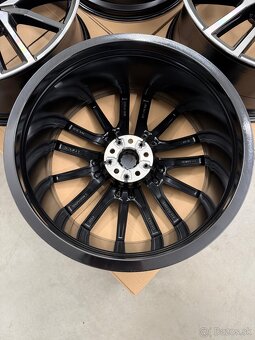 Nepoužité hliníkové disky 5x112 R22 BMW X5 X6 X7 Style 744M - 6