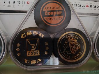 PREDÁM ZBIERKU HOKEJOVÝCH PUKOV - 6