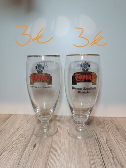 Slovenské pivové poháre 2 - 6