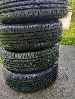 Predám letné pneumatiky s diskami Škoda Fabia - 6