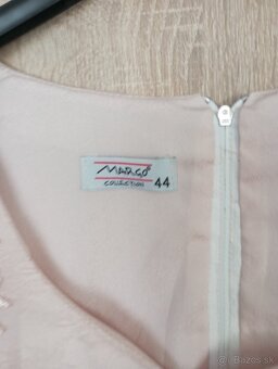 Spoločenské marhulove šaty L/xl - 6